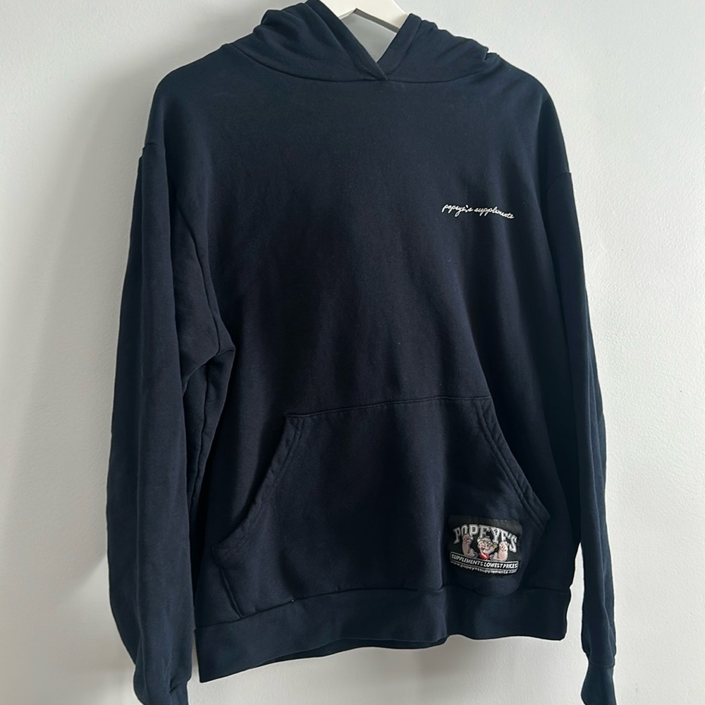 Popeyes hoodie sweater size large men’s